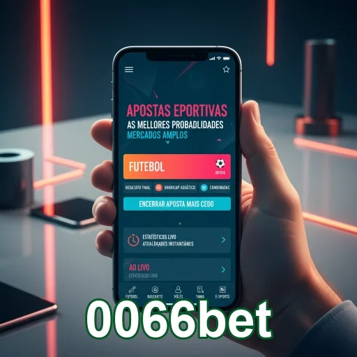 Ilustração de Experimente o aplicativo cassino 0066bet para Android e iOS